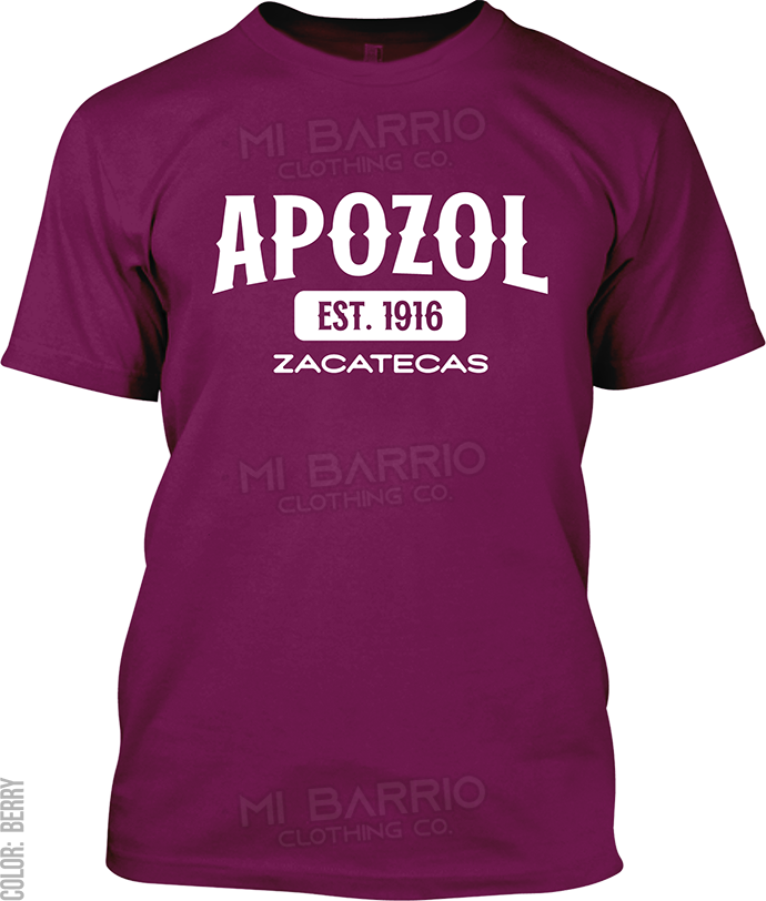 Apozol, Zacatecas Signature T-Shirt