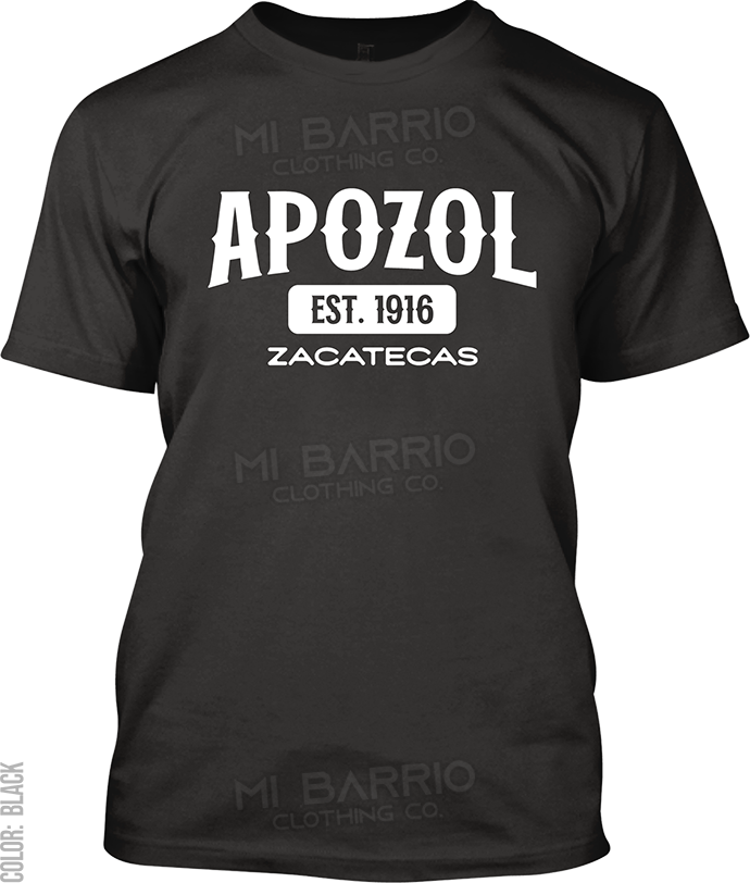 Apozol, Zacatecas Signature T-Shirt