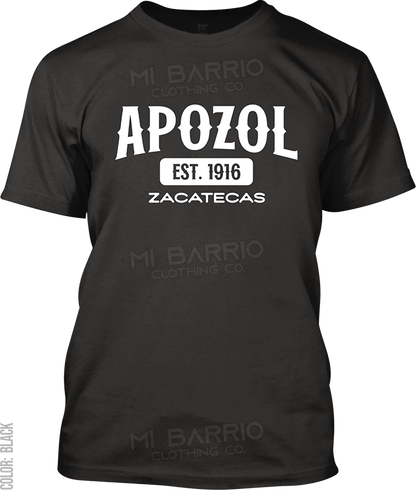 Apozol, Zacatecas Signature T-Shirt