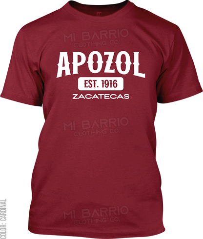 Apozol, Zacatecas Signature T-Shirt