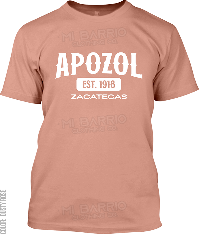 Apozol, Zacatecas Signature T-Shirt