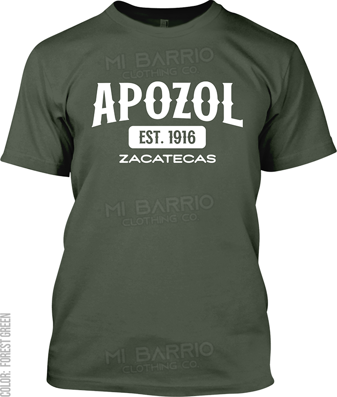 Apozol, Zacatecas Signature T-Shirt