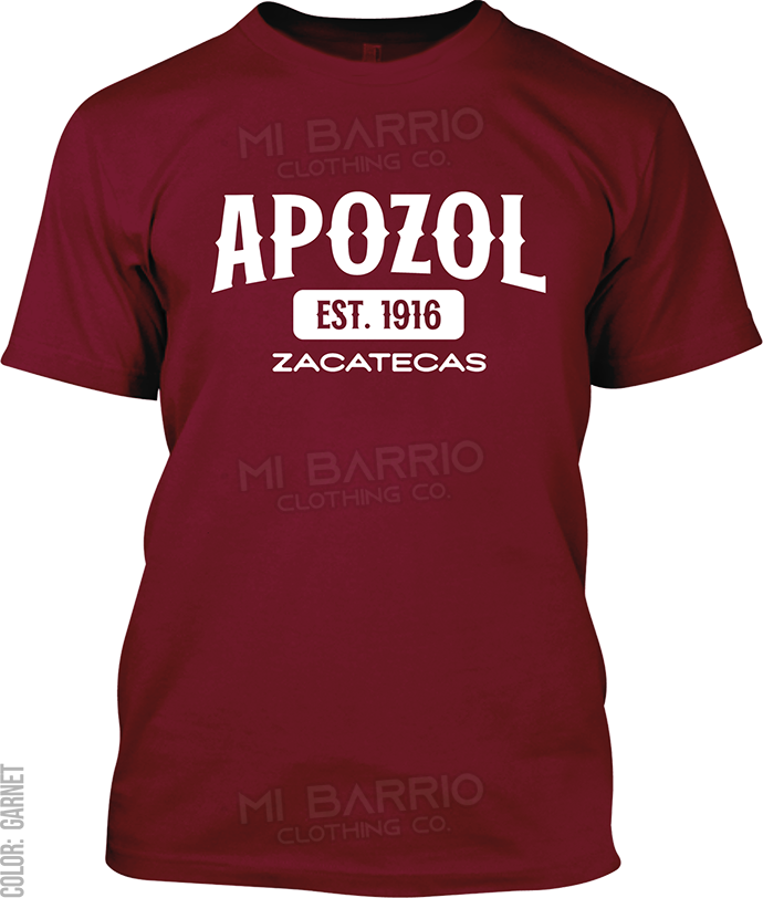 Apozol, Zacatecas Signature T-Shirt