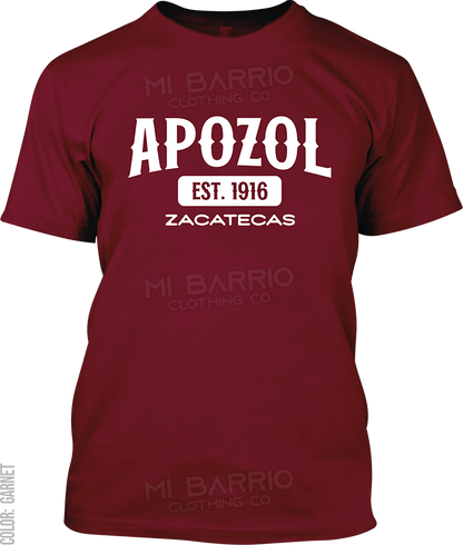 Apozol, Zacatecas Signature T-Shirt