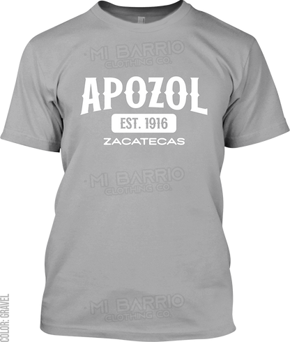 Apozol, Zacatecas Signature T-Shirt