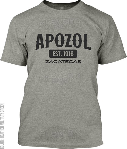 Apozol, Zacatecas Signature T-Shirt