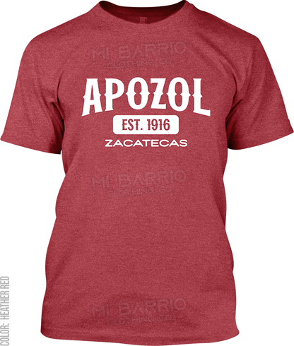 Apozol, Zacatecas Signature T-Shirt