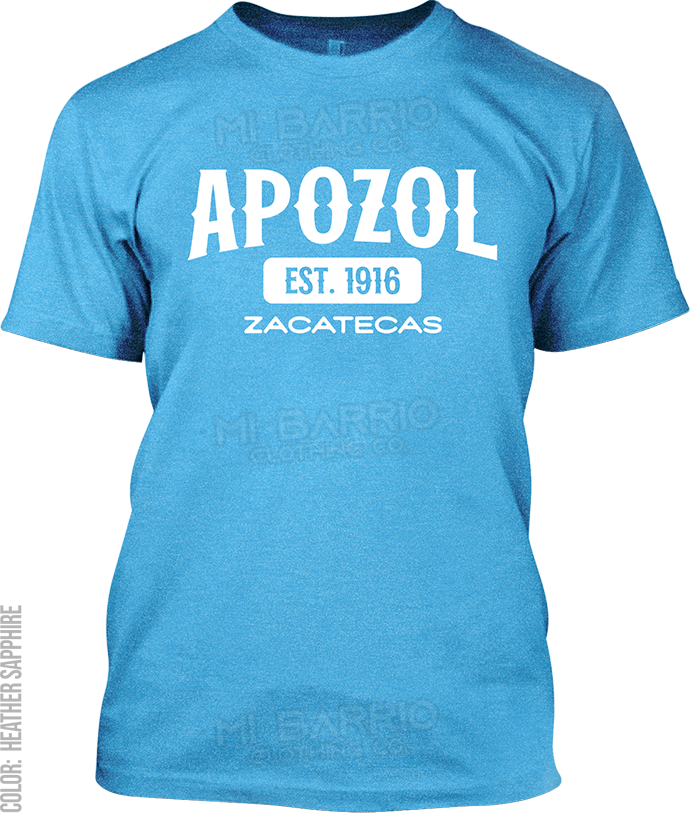 Apozol, Zacatecas Signature T-Shirt