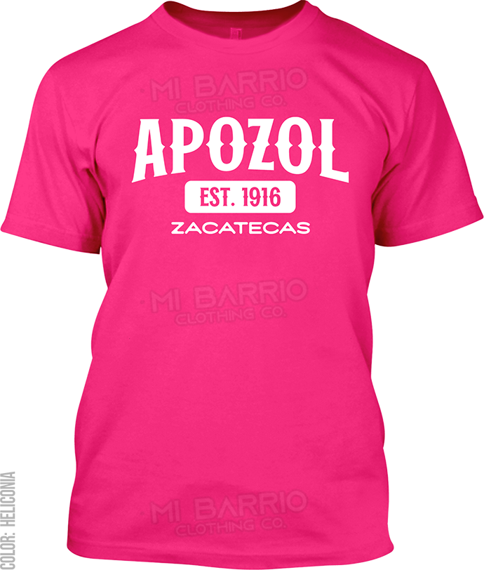 Apozol, Zacatecas Signature T-Shirt