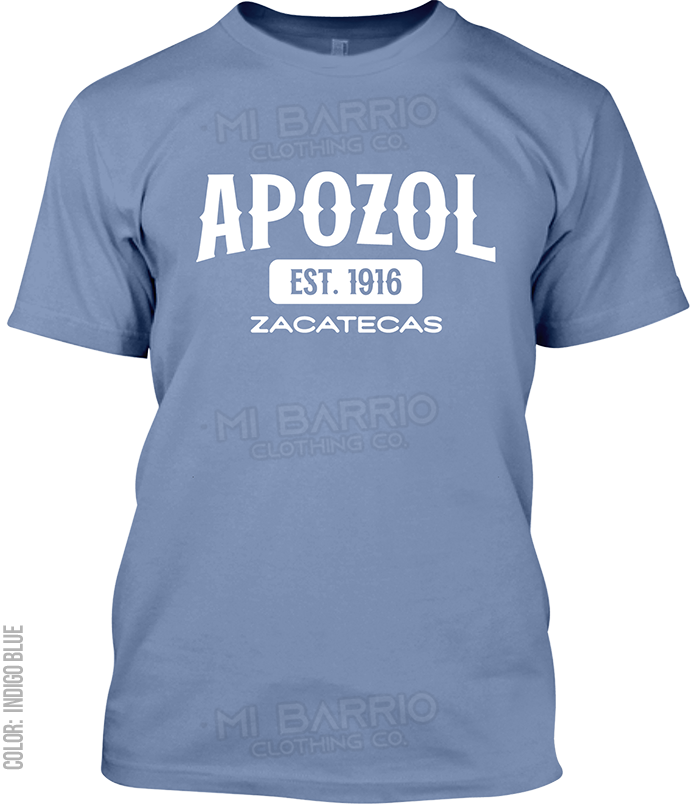 Apozol, Zacatecas Signature T-Shirt