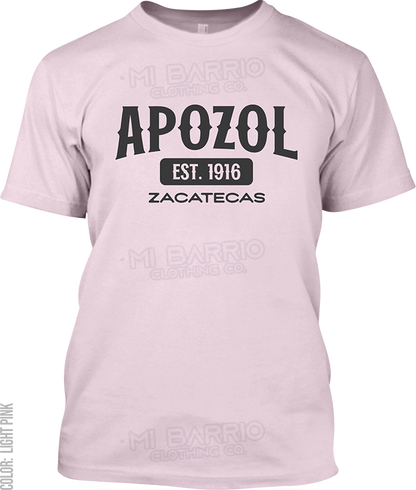 Apozol, Zacatecas Signature T-Shirt