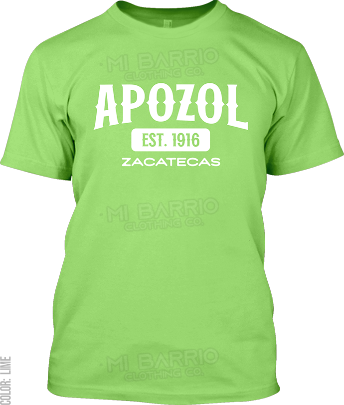 Apozol, Zacatecas Signature T-Shirt