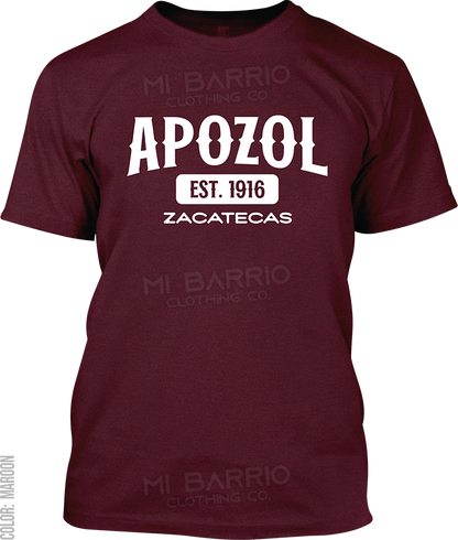 Apozol, Zacatecas Signature T-Shirt