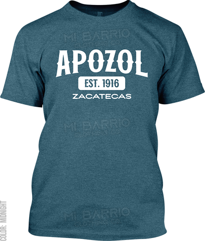 Apozol, Zacatecas Signature T-Shirt