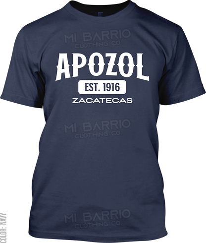 Apozol, Zacatecas Signature T-Shirt