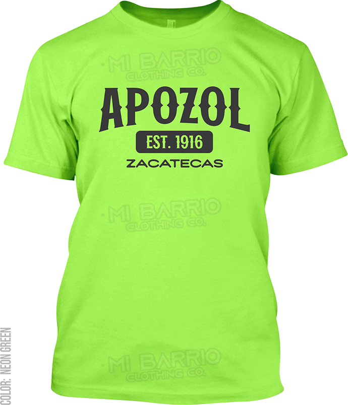 Apozol, Zacatecas Signature T-Shirt