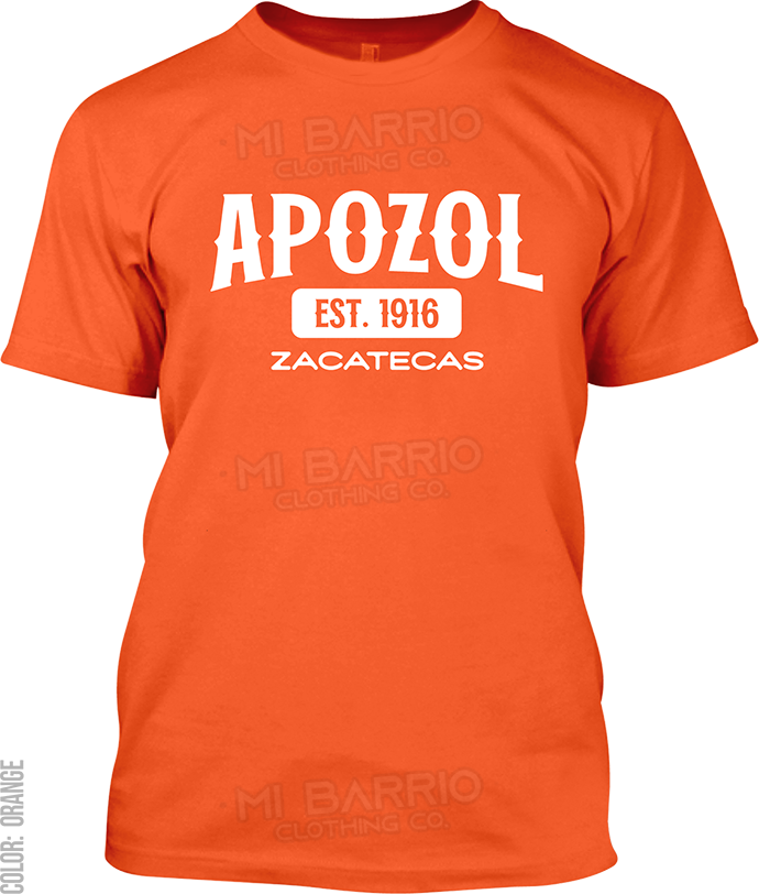 Apozol, Zacatecas Signature T-Shirt