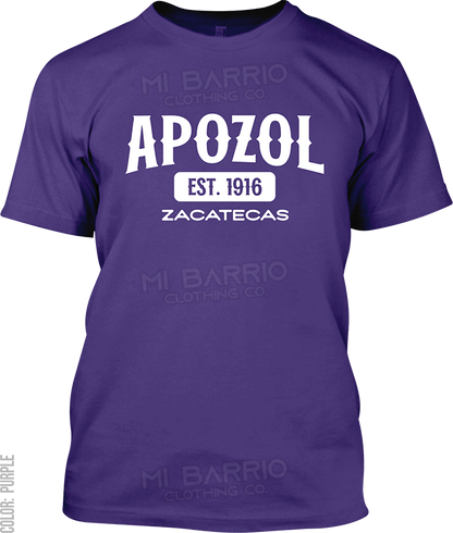 Apozol, Zacatecas Signature T-Shirt