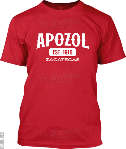 Apozol, Zacatecas Signature T-Shirt