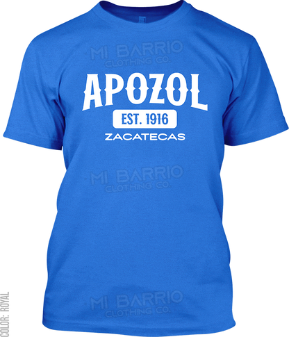 Apozol, Zacatecas Signature T-Shirt