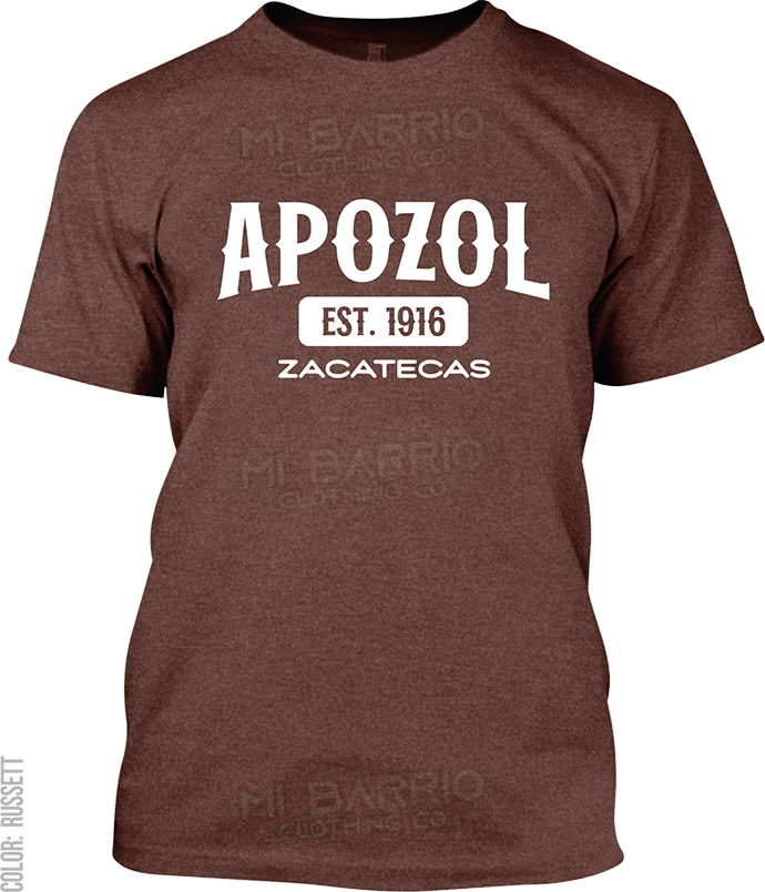 Apozol, Zacatecas Signature T-Shirt