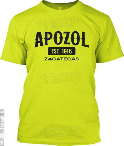 Apozol, Zacatecas Signature T-Shirt