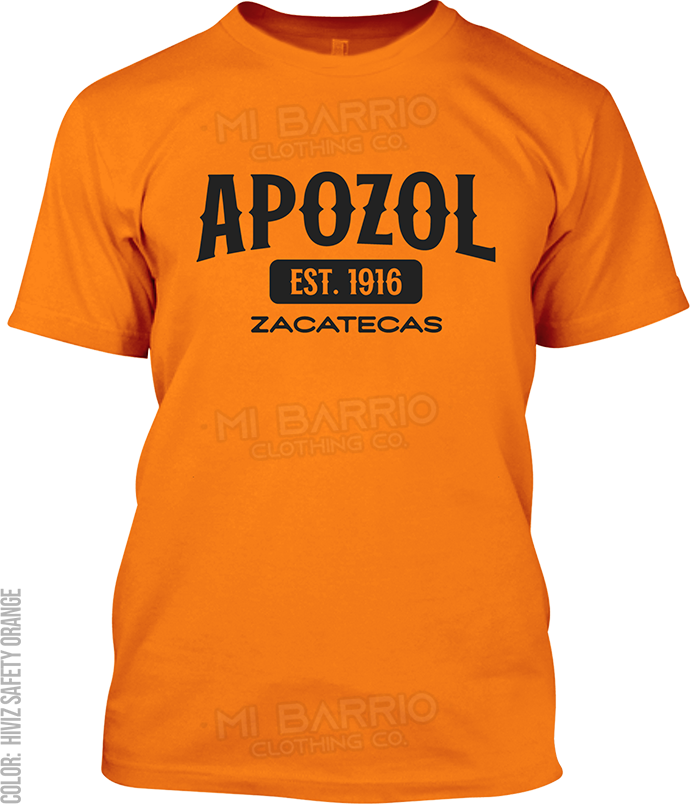 Apozol, Zacatecas Signature T-Shirt