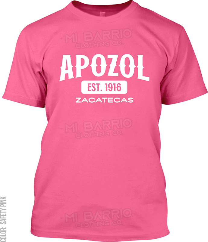 Apozol, Zacatecas Signature T-Shirt