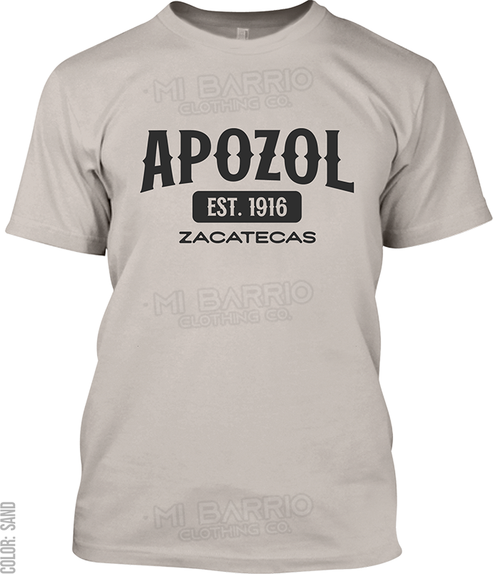 Apozol, Zacatecas Signature T-Shirt