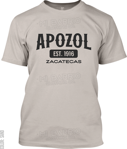 Apozol, Zacatecas Signature T-Shirt