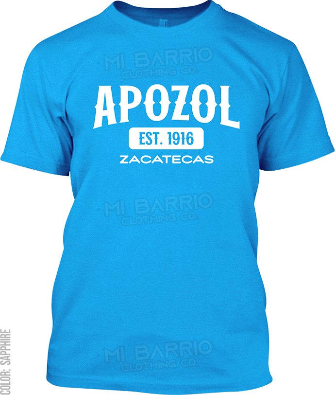 Apozol, Zacatecas Signature T-Shirt