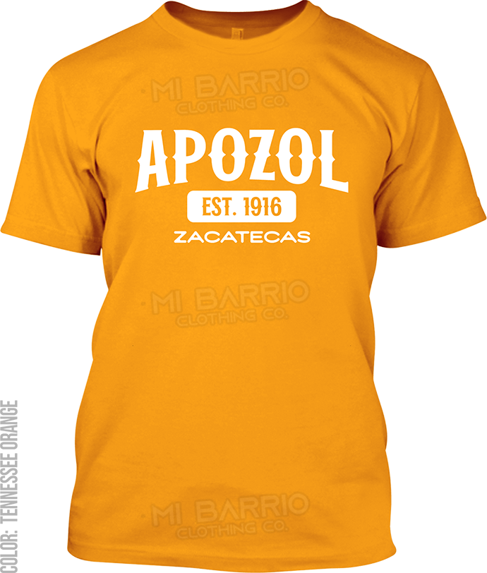 Apozol, Zacatecas Signature T-Shirt