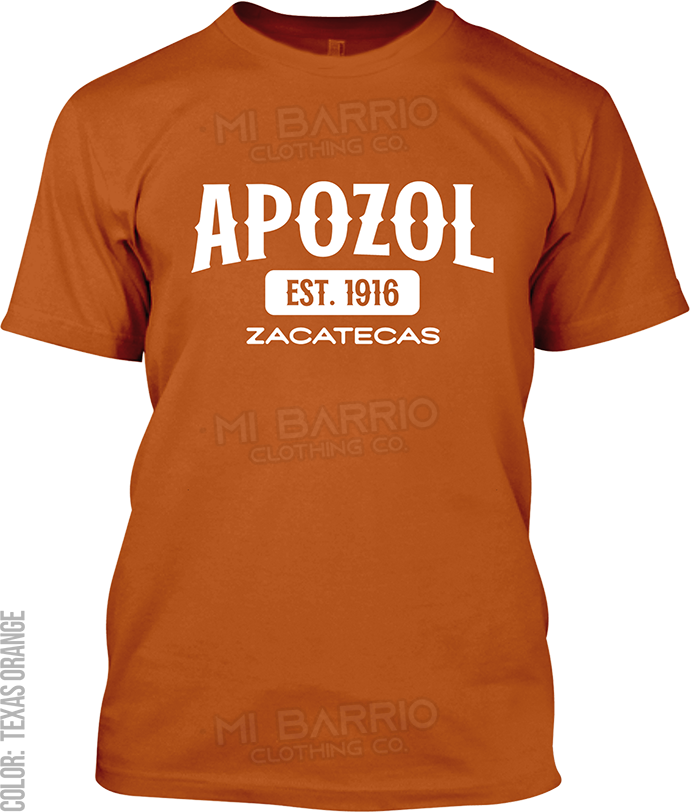 Apozol, Zacatecas Signature T-Shirt