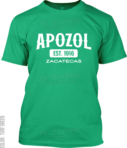 Apozol, Zacatecas Signature T-Shirt