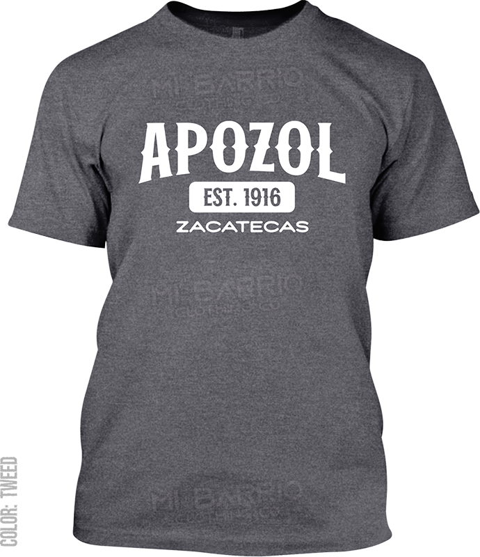 Apozol, Zacatecas Signature T-Shirt