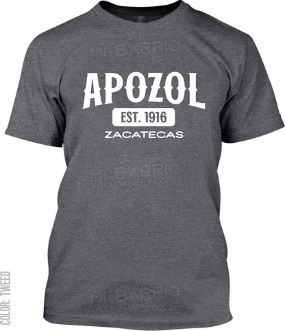 Apozol, Zacatecas Signature T-Shirt