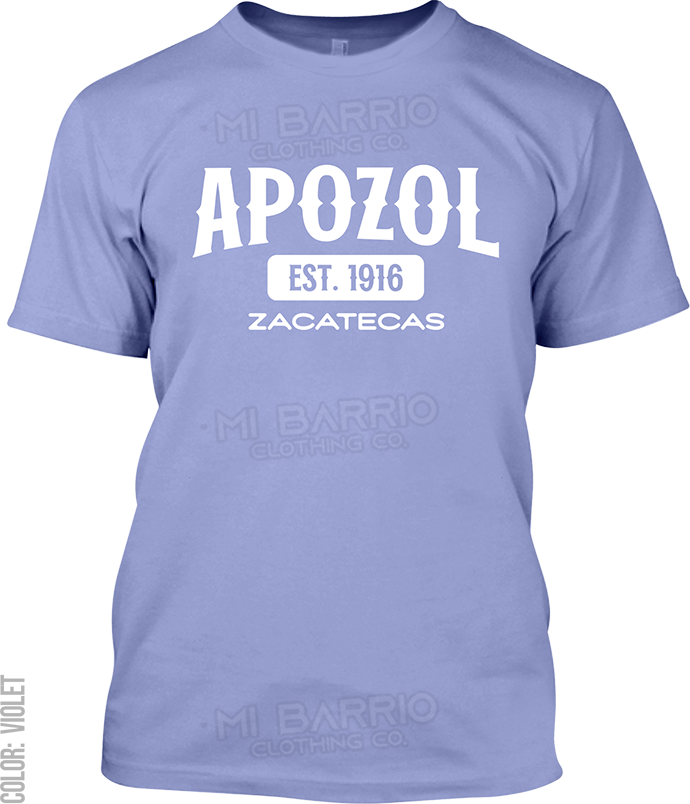 Apozol, Zacatecas Signature T-Shirt