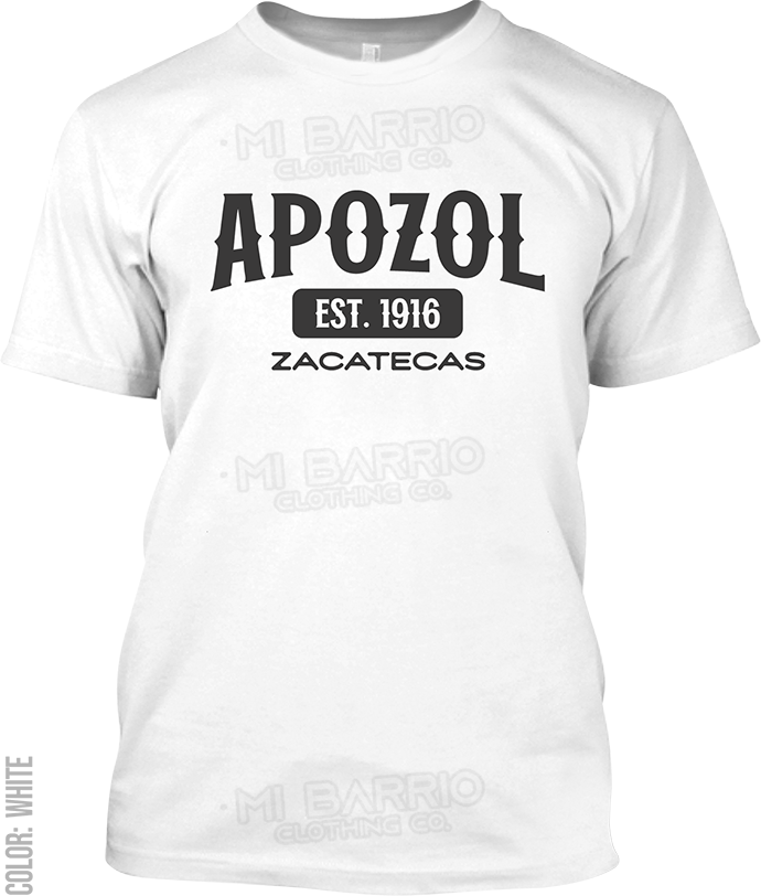 Apozol, Zacatecas Signature T-Shirt