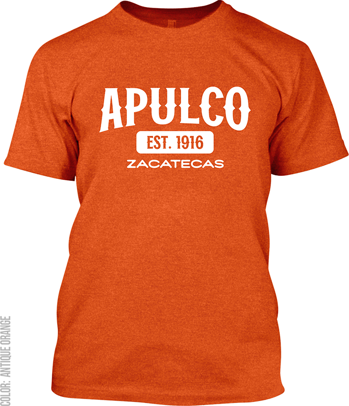 Apulco, Zacatecas Signature T-Shirt