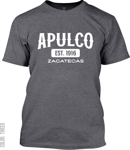 Apulco, Zacatecas Signature T-Shirt