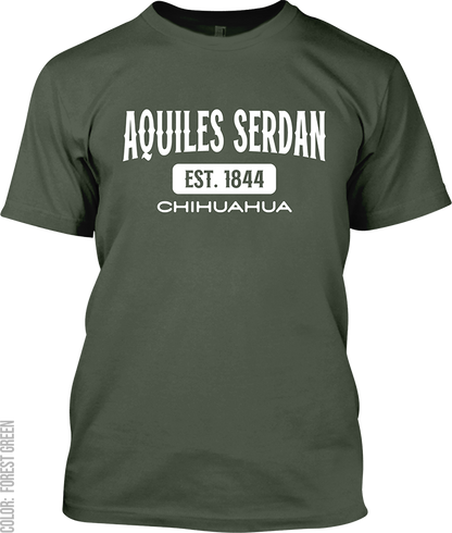 Aquiles Serdan, Chihuahua Signature T-Shirt