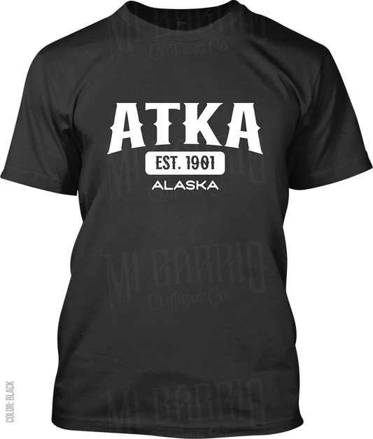 Atka, Alaska Signature T-Shirt