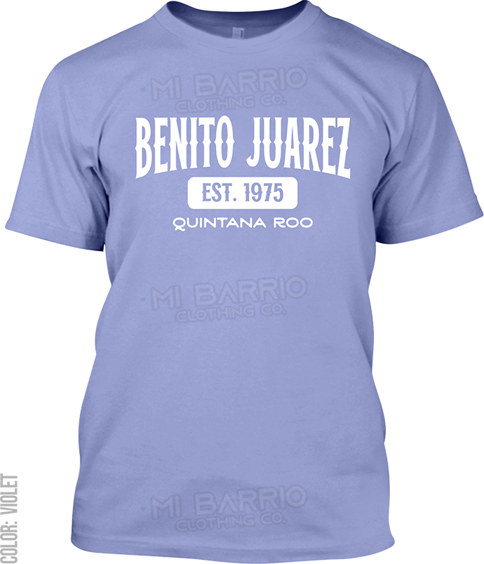 Benito Juarez, Quintana Roo Signature T-Shirt