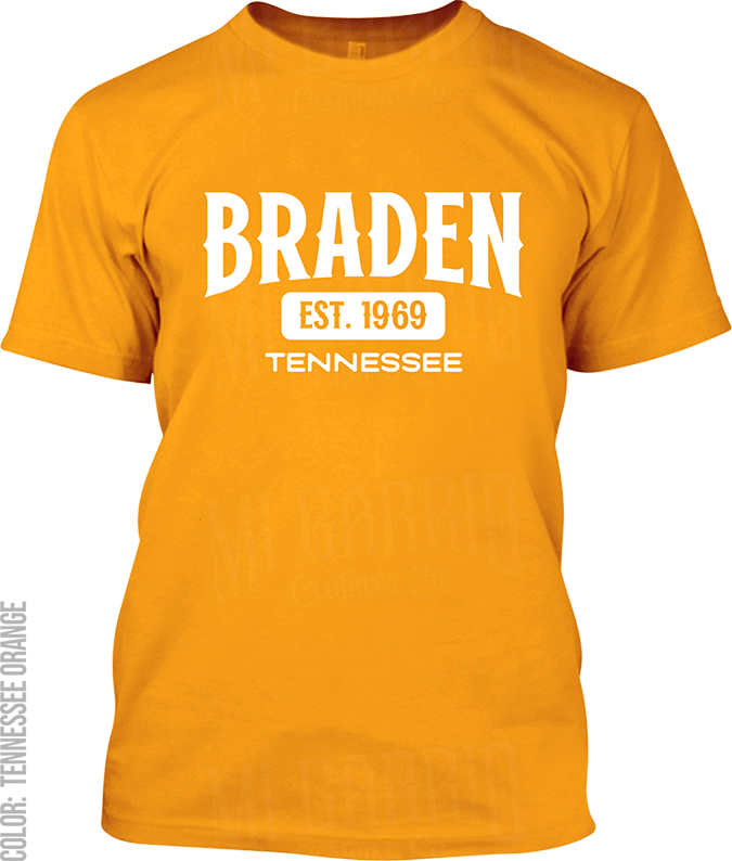 Braden, Tennessee Signature T-Shirt