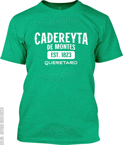 Cadereyta de Montes, Queretaro Signature T-Shirt