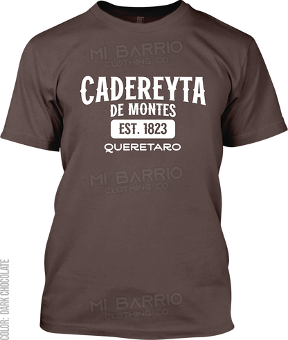 Cadereyta de Montes, Queretaro Signature T-Shirt