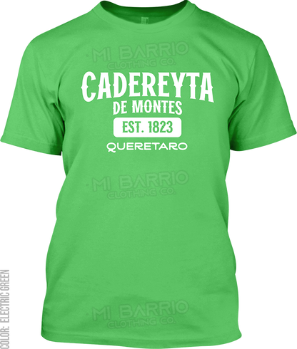 Cadereyta de Montes, Queretaro Signature T-Shirt