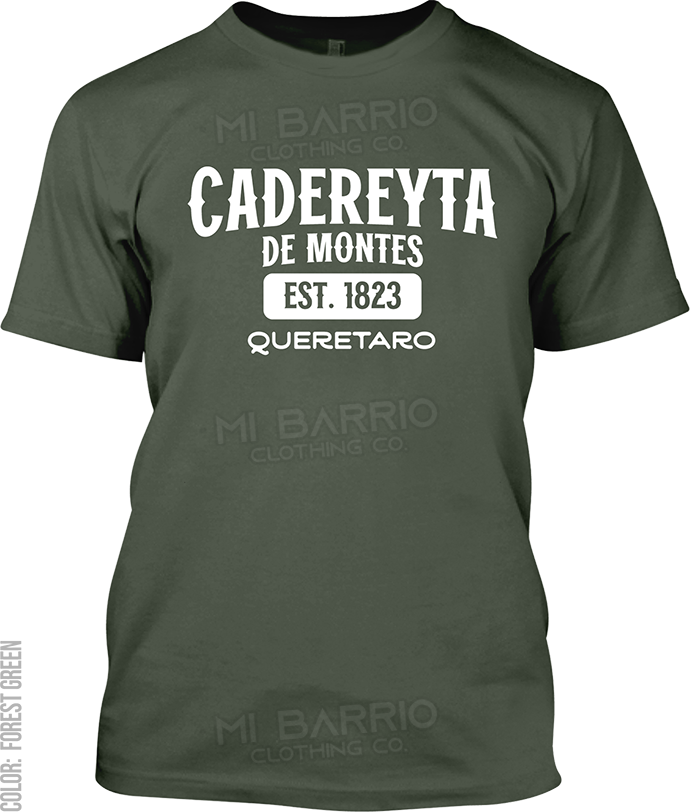 Cadereyta de Montes, Queretaro Signature T-Shirt