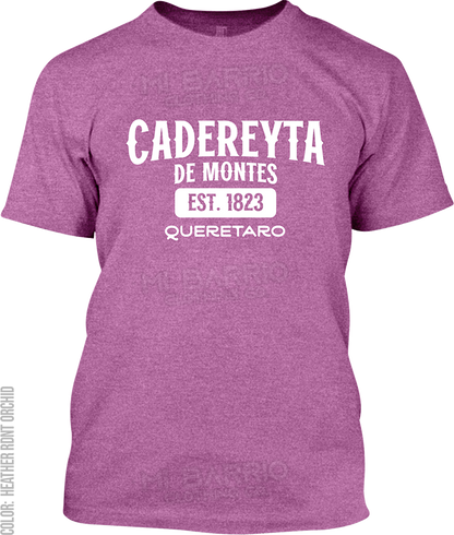 Cadereyta de Montes, Queretaro Signature T-Shirt