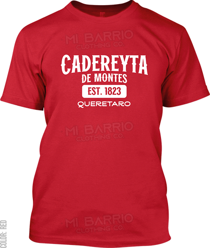 Cadereyta de Montes, Queretaro Signature T-Shirt